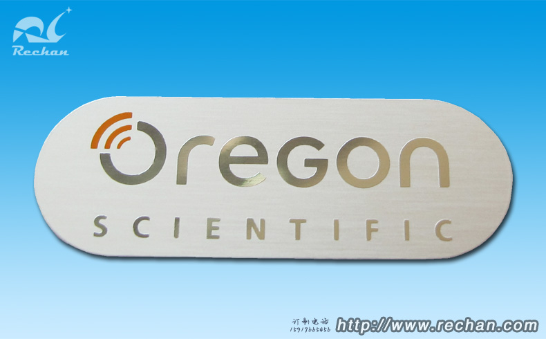 出口欧美氧化蚀刻金属LOGO标牌铝铭牌五金件生产厂家